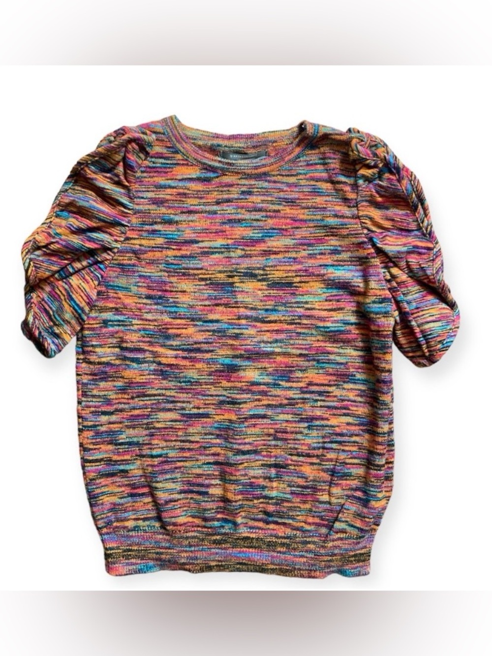 Anthropologie Flutter Sleeve Knit Sweater Top Women’s Small